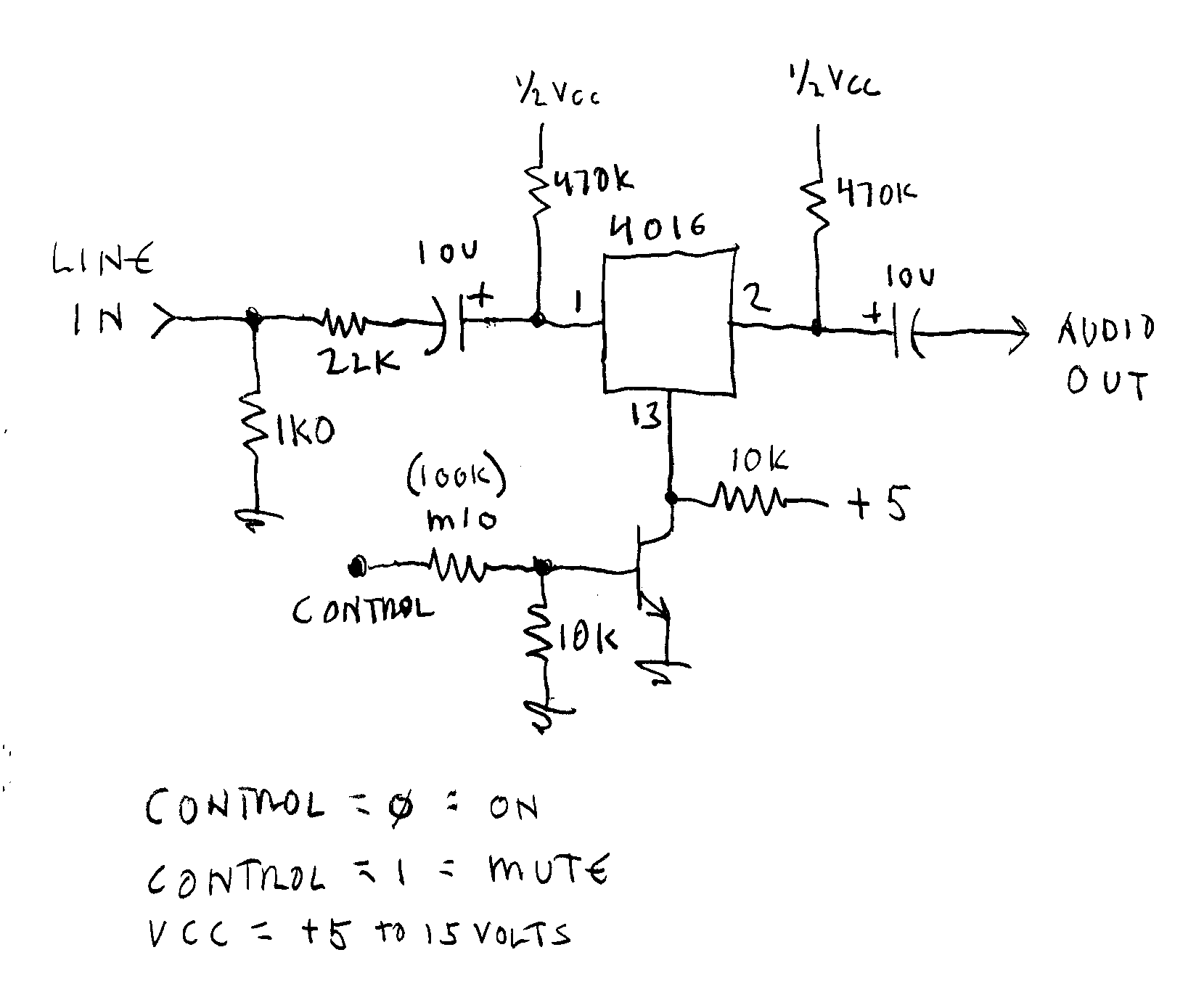 Audio Switch Notes